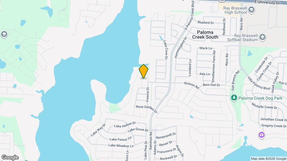 921 Foxglove Dr Map and Location Details