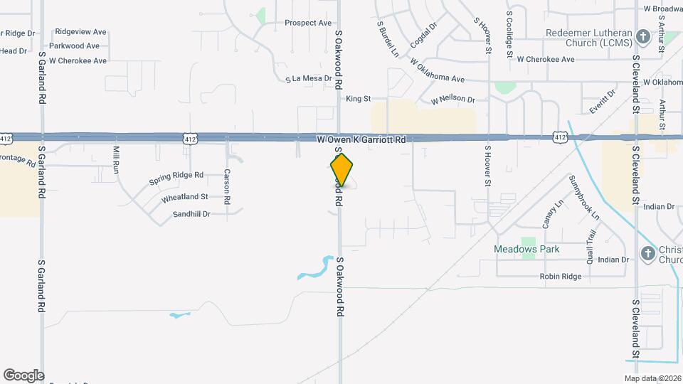 Indian Oaks Mapa y Detalles de la Ubicación