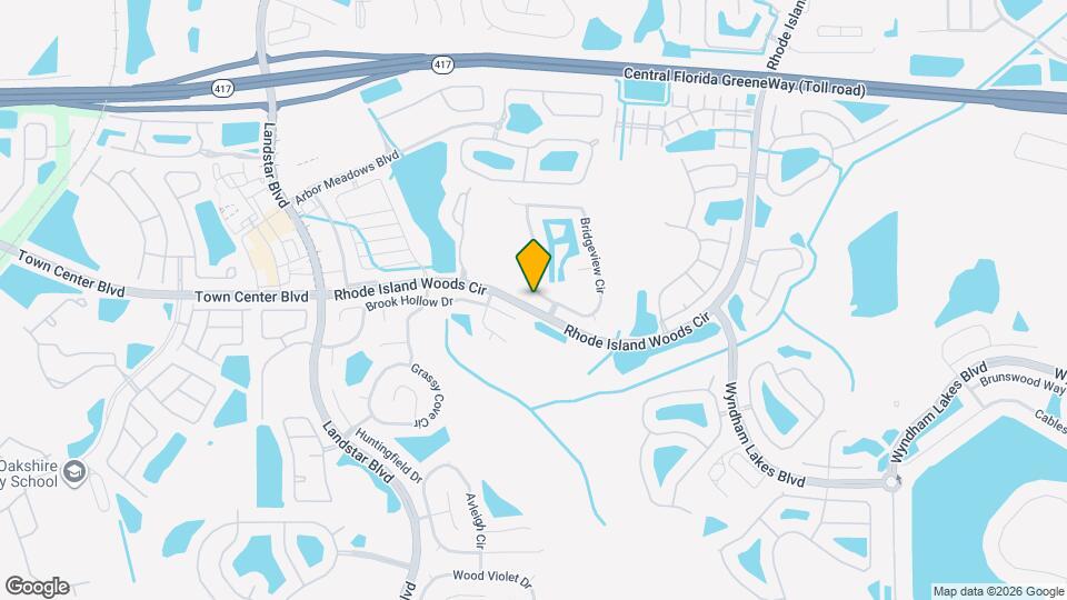 1734 Bridgeview Cir Map and Location Details