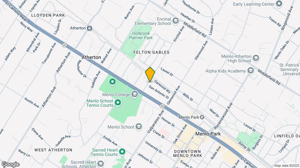 475 Encinal Ave Mapa y Detalles de la Ubicación