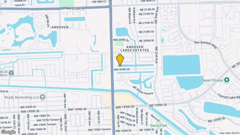 101 NW 204th St Map and Location Details