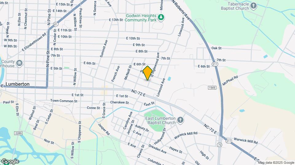 1310 Eisenhower St Map and Location Details