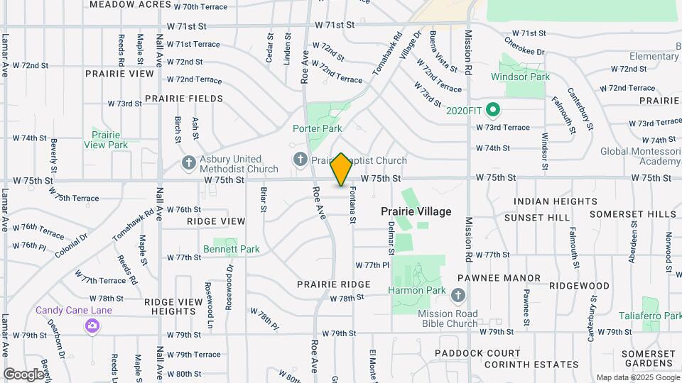 4508 W 76th St Map and Location Details