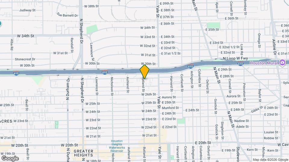 2724 Rutland St Map and Location Details