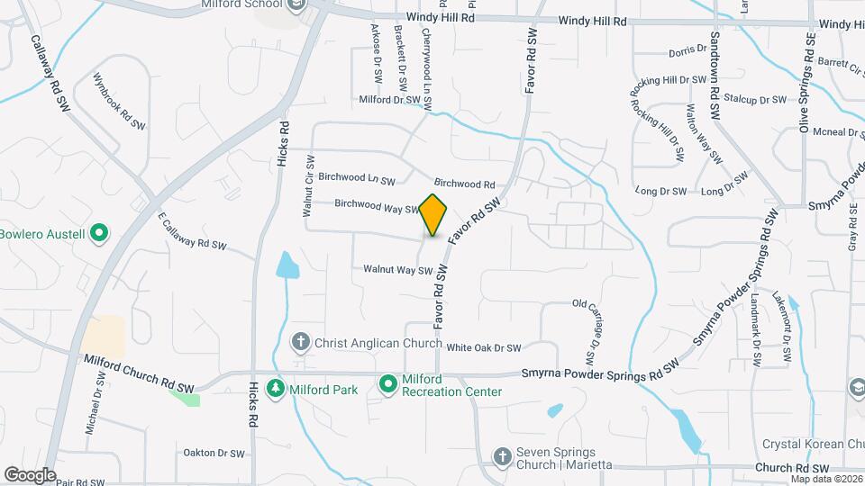 2931 Birchwood Way SW Map and Location Details