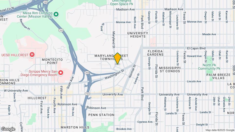 4131 Maryland Street Mapa y Detalles de la Ubicación