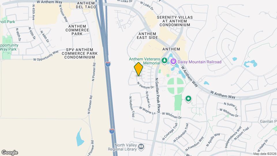 3712 W Muirfield Ct Map and Location Details