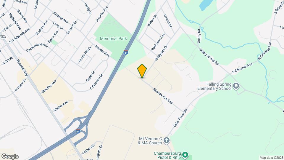 828 Shadyside Dr Map and Location Details