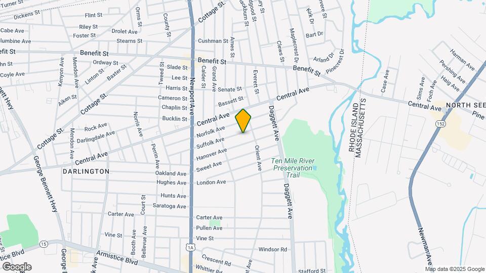 213 Suffolk Ave, Unit 213 Suffolk Ave. Pawt Mapa y Detalles de la Ubicación