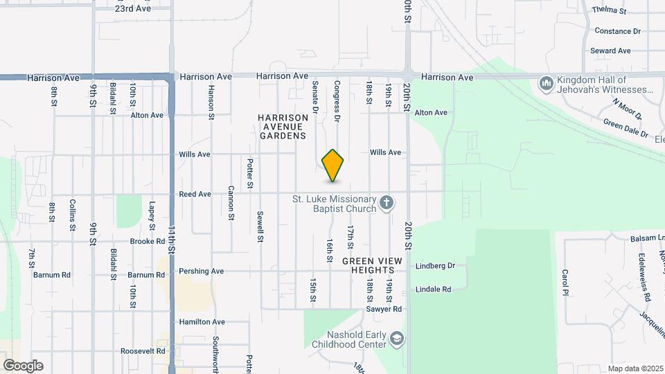 2180 Reed Ave Map and Location Details