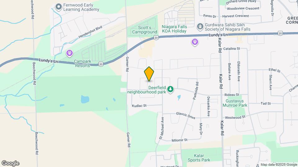 6412 Shapton Cres Map and Location Details