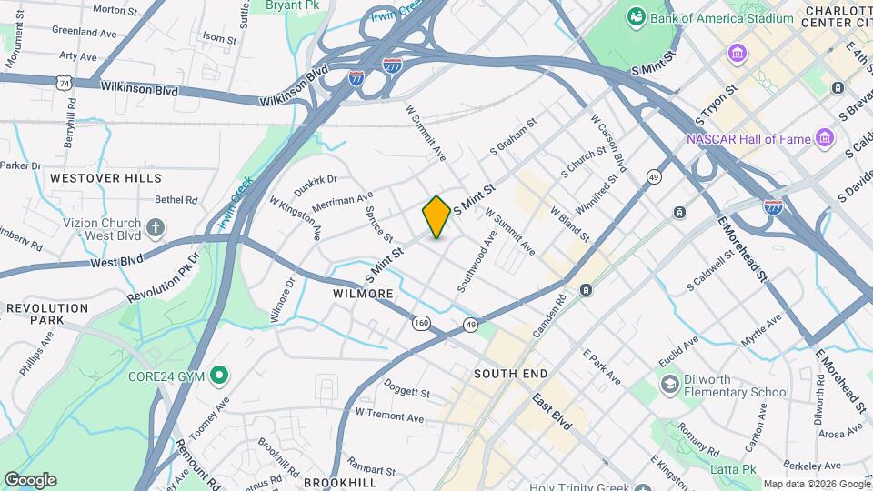 408 W Park Ave Map and Location Details