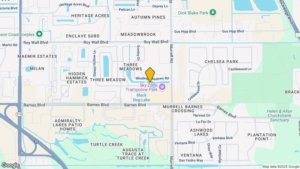 1196 Walnut Grove Way Map and Location Details