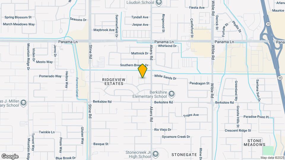 7007 Oak Forest Ct Map and Location Details