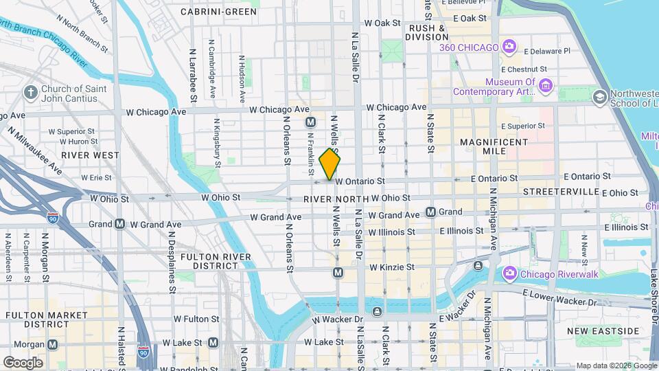 618 N Wells St Mapa y Detalles de la Ubicación