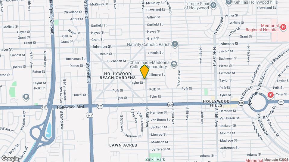 5605 Taylor St Map and Location Details