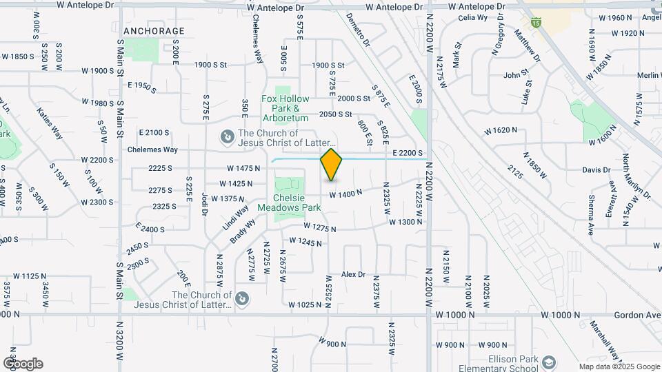 1417 N 2475 W Map and Location Details