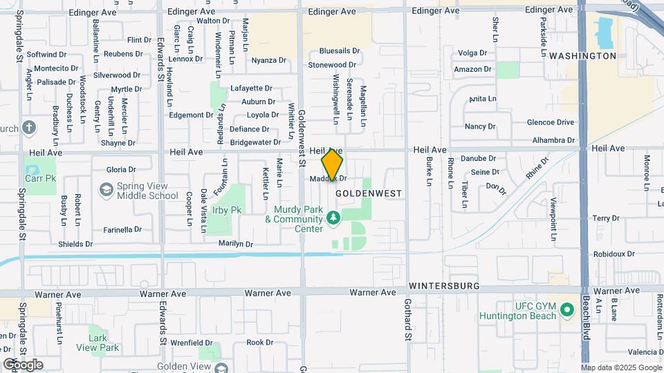 16621 Tunstall Ln Map and Location Details