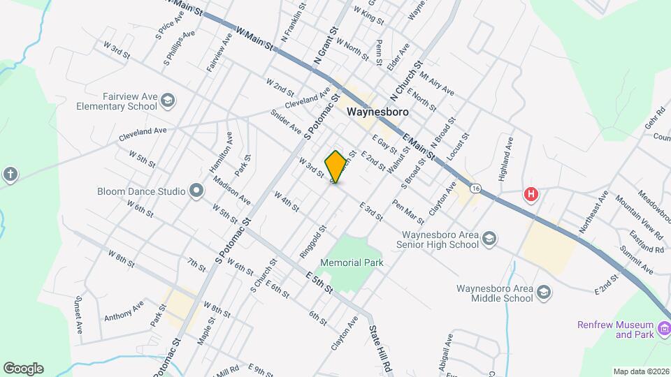 6-8 E 3rd St Map and Location Details