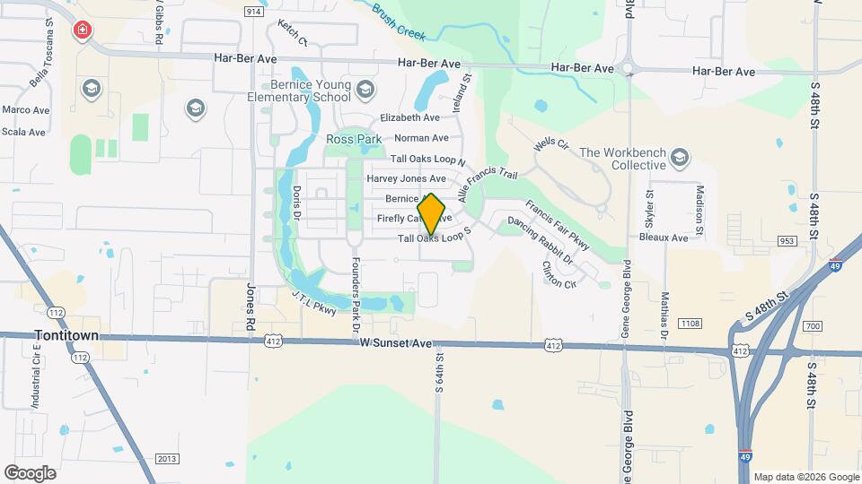 6453 Tall Oaks Loop S Map and Location Details