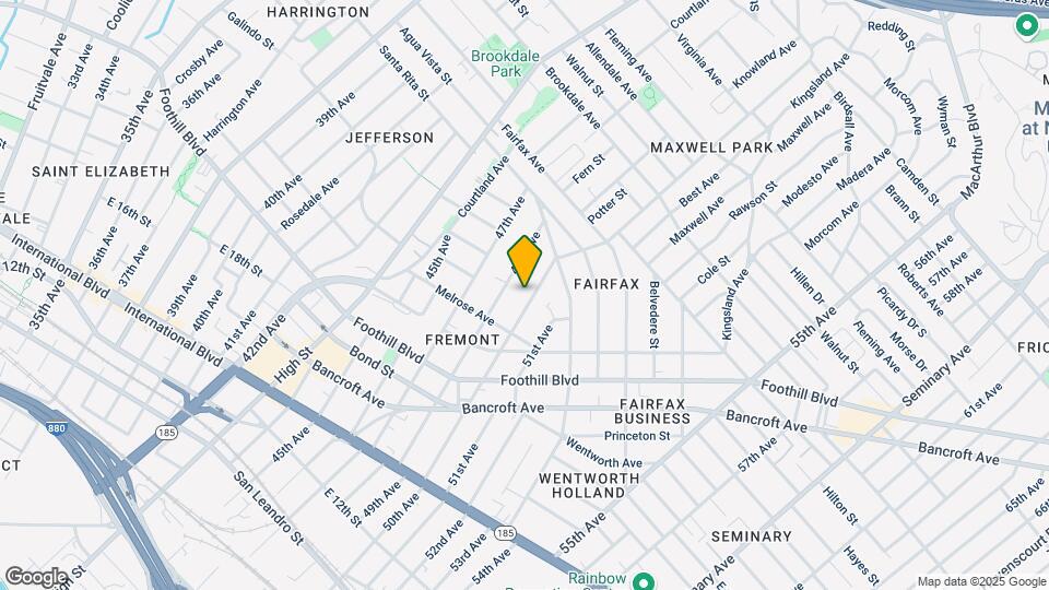 2163 50th Ave Mapa y Detalles de la Ubicación