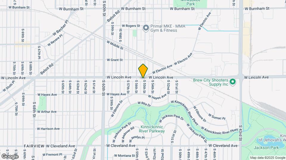 5505 W Lincoln Ave Map and Location Details