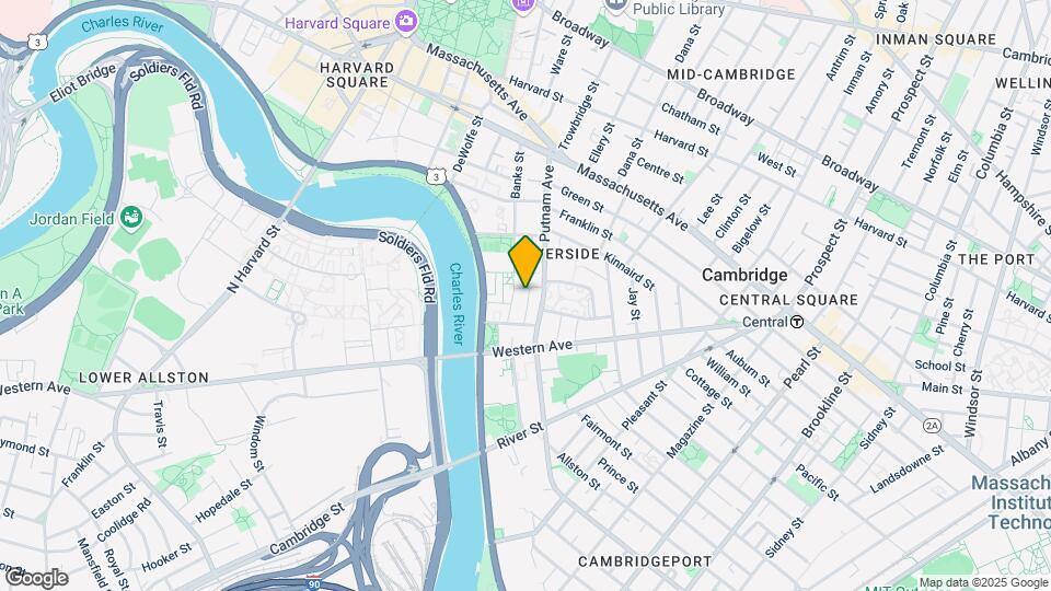 23 Elmer St, Unit 1 Map and Location Details