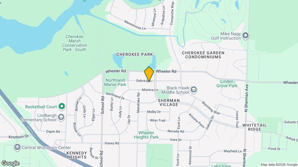 1121 Debra Ln Map and Location Details