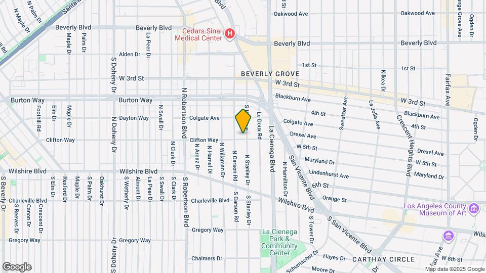 8607 Clifton Way Map and Location Details