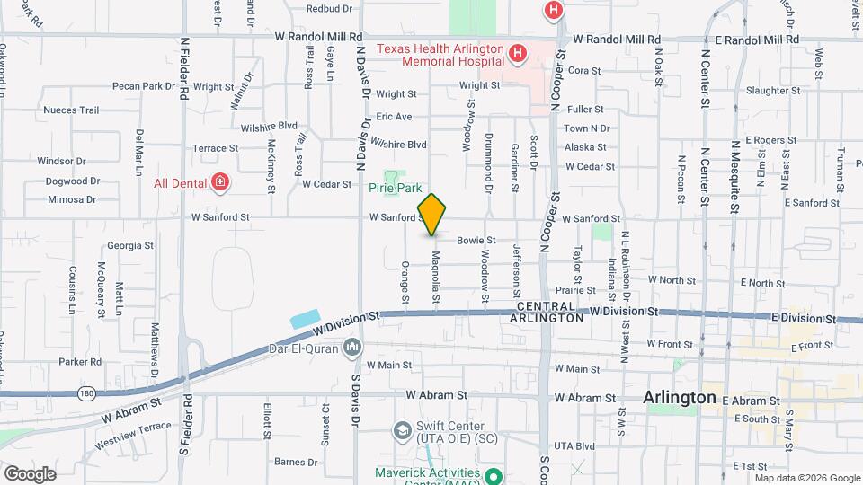 510 Magnolia St Map and Location Details