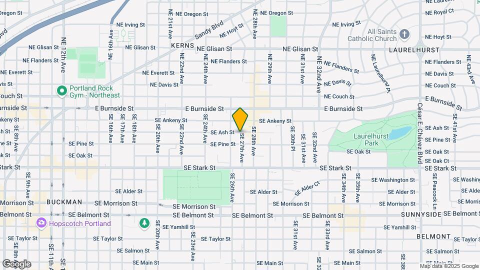 2620-2634 SE Ash St Map and Location Details