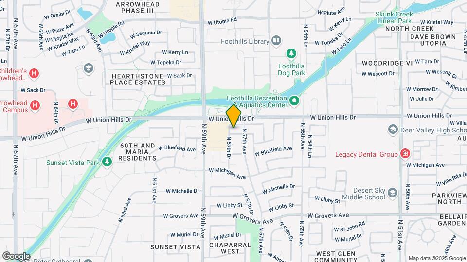 5720 W Wagoner Rd Map and Location Details
