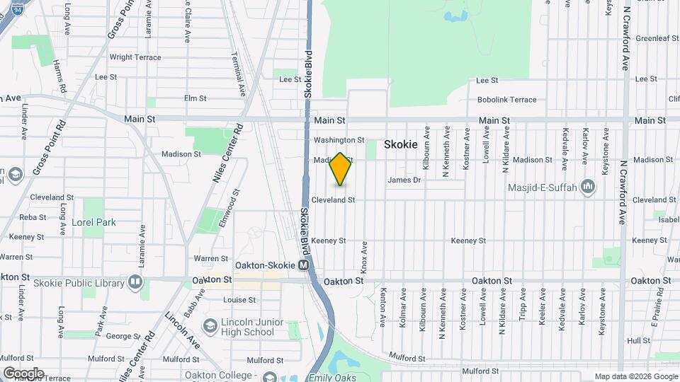 8212 Kilpatrick Ave, Unit 2 Mapa y Detalles de la Ubicación