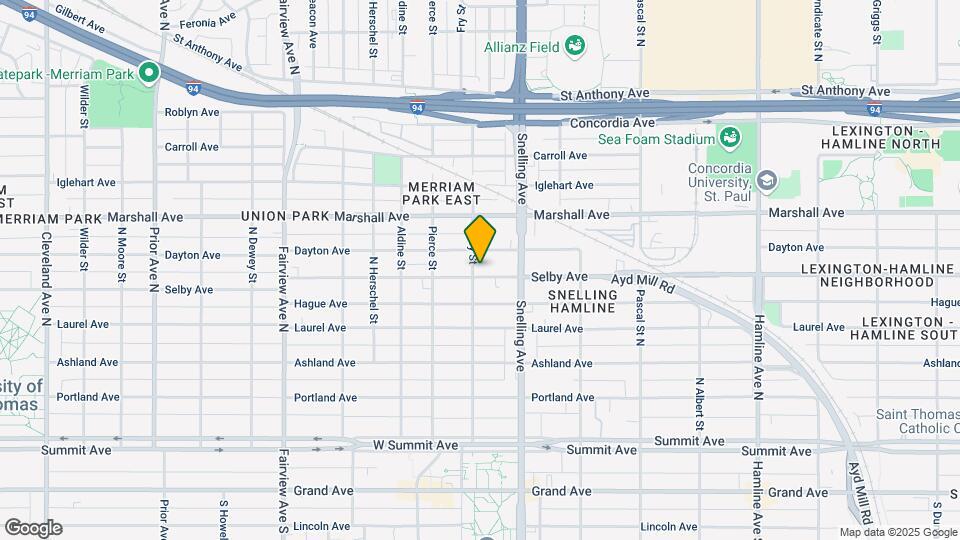 1623 Selby Avenue Mapa y Detalles de la Ubicación
