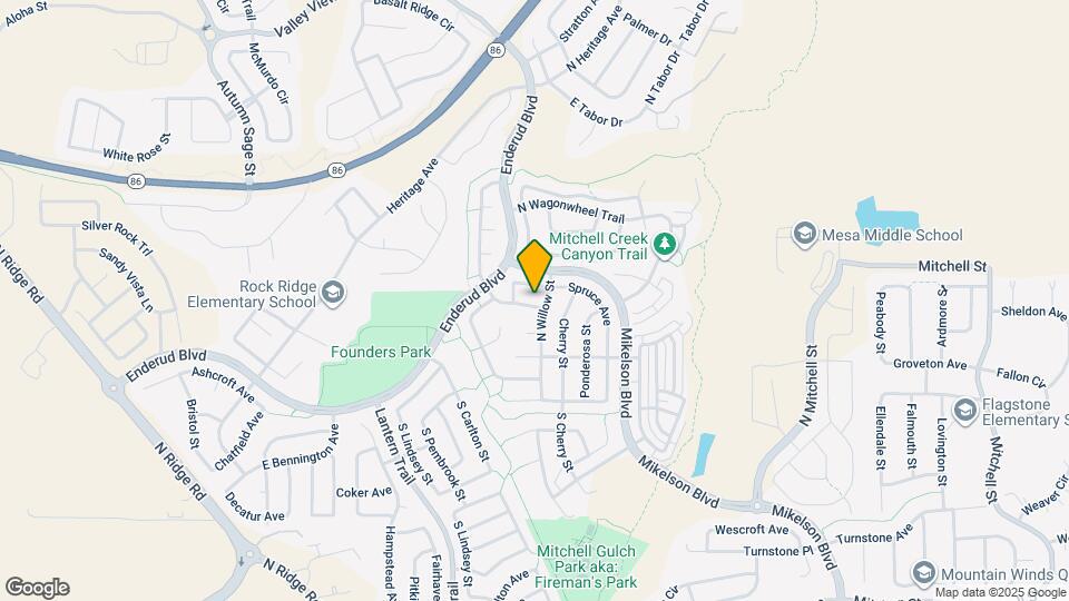 5349 E Howe St Map and Location Details