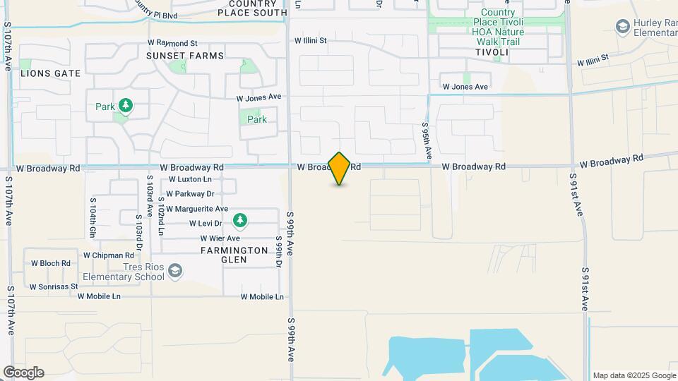 9736 W Parkway Dr Map and Location Details