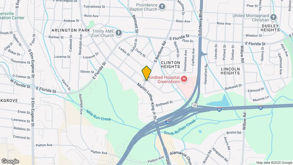 2203 S Benbow Rd Map and Location Details