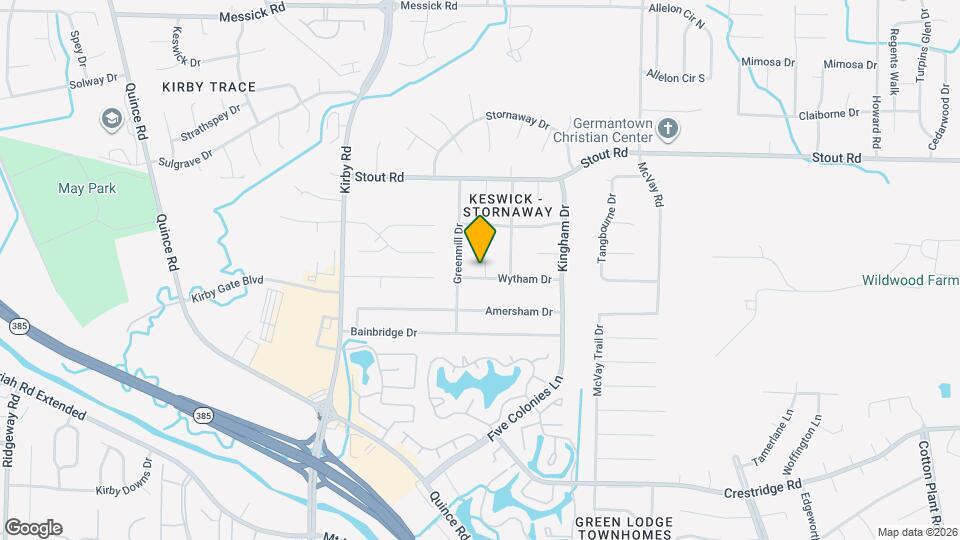 6800 Wytham Dr Map and Location Details