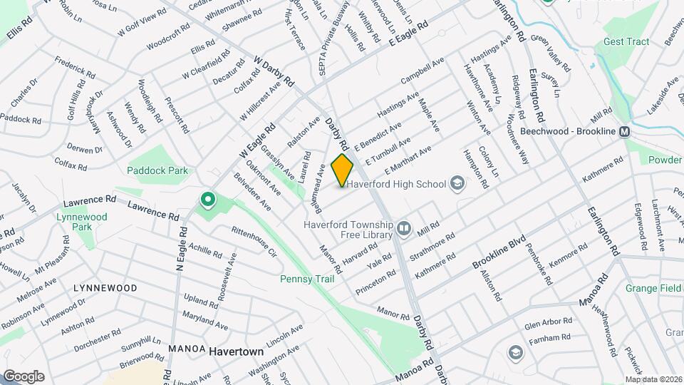 20 W Marthart Ave Map and Location Details