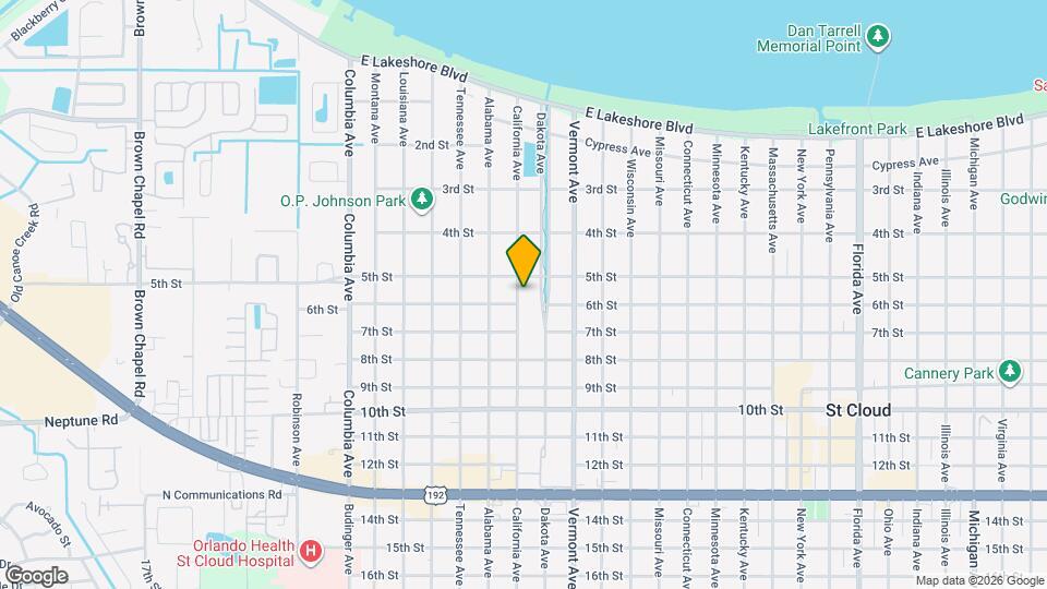 513 California Ave Map and Location Details