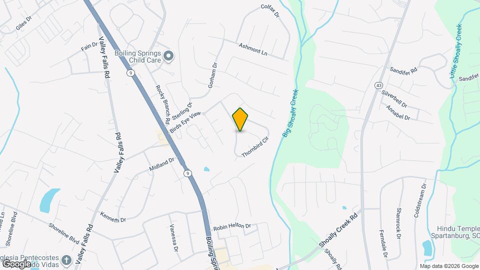 681 Thornbird Cir Map and Location Details