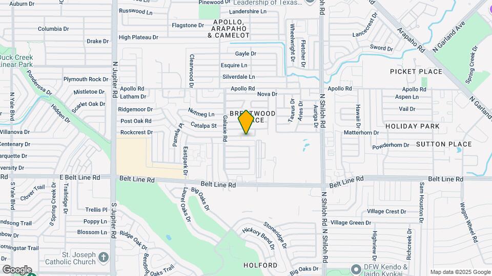 2916 Pegasus Dr Map and Location Details