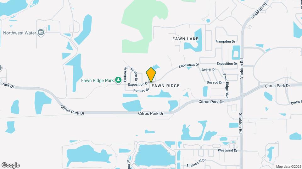 9302 Pontiac Dr Map and Location Details