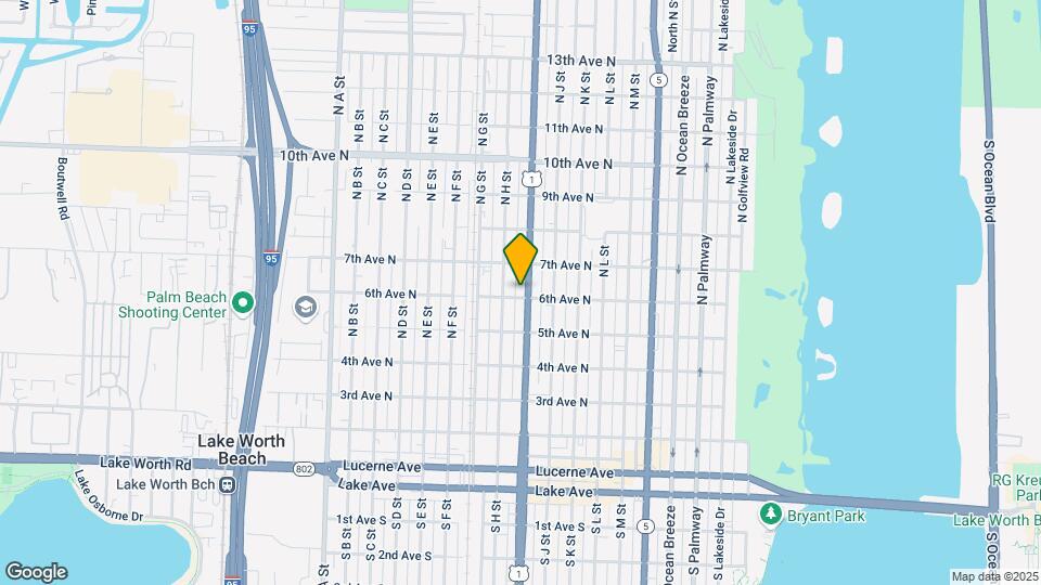 603 N Dixie Hwy Map and Location Details