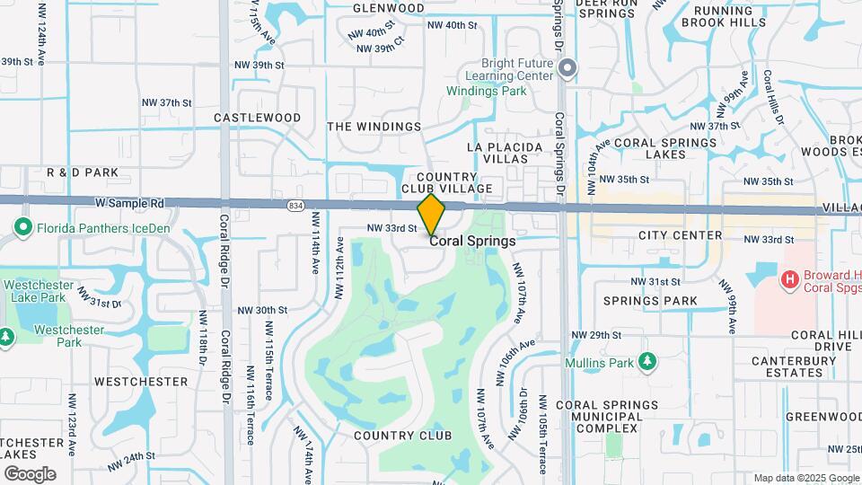10851 NW 32nd Ct Map and Location Details