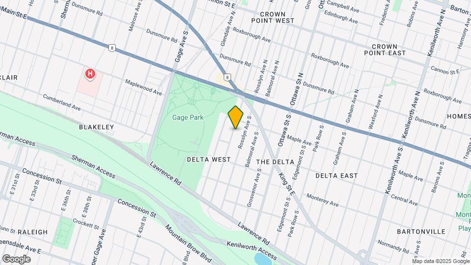 67 Kensington Ave S Map and Location Details