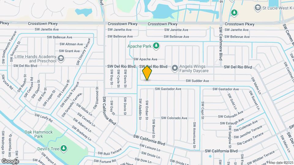 1470 SW Sudder Ave Map and Location Details