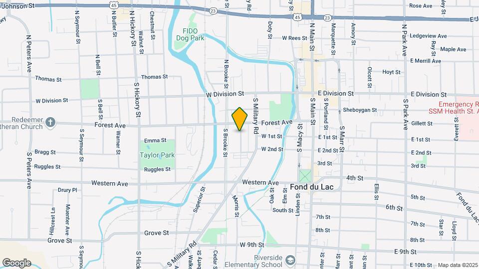 92 Harrison Pl Map and Location Details