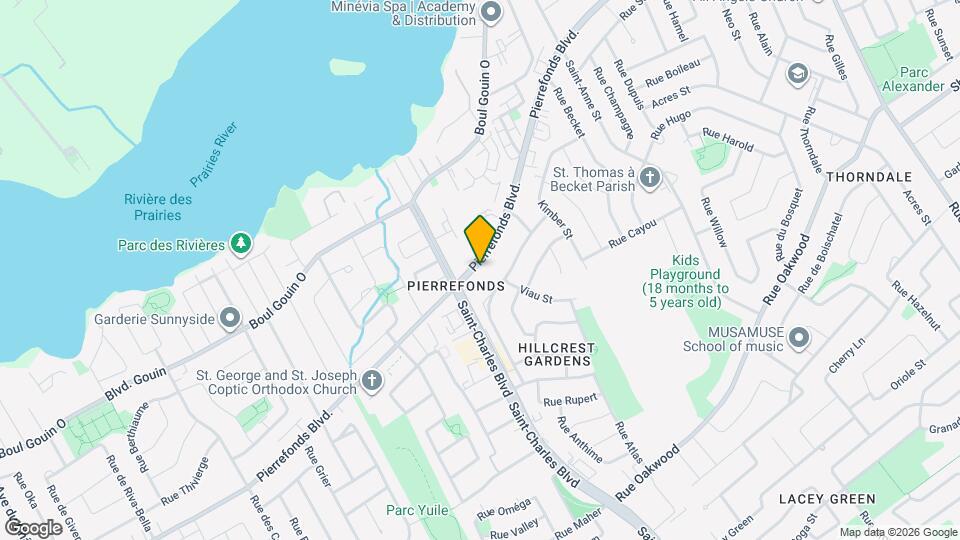 16860 De Pierrefonds Boul Map and Location Details
