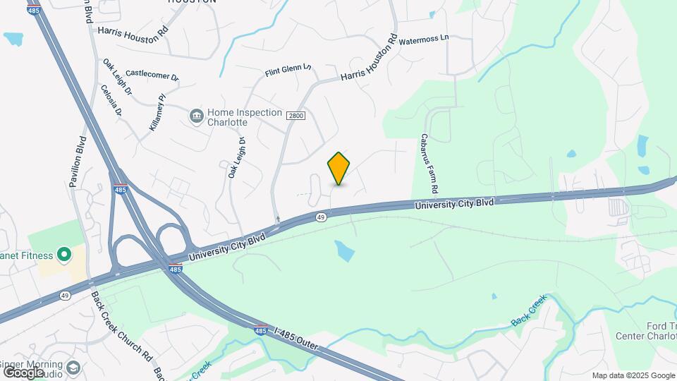 1800 Hedgelawn Dr Map and Location Details